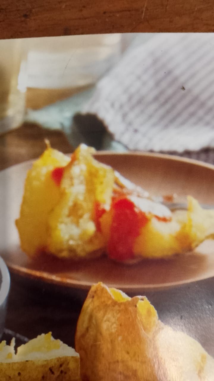 Papas rusticas con salsa picante