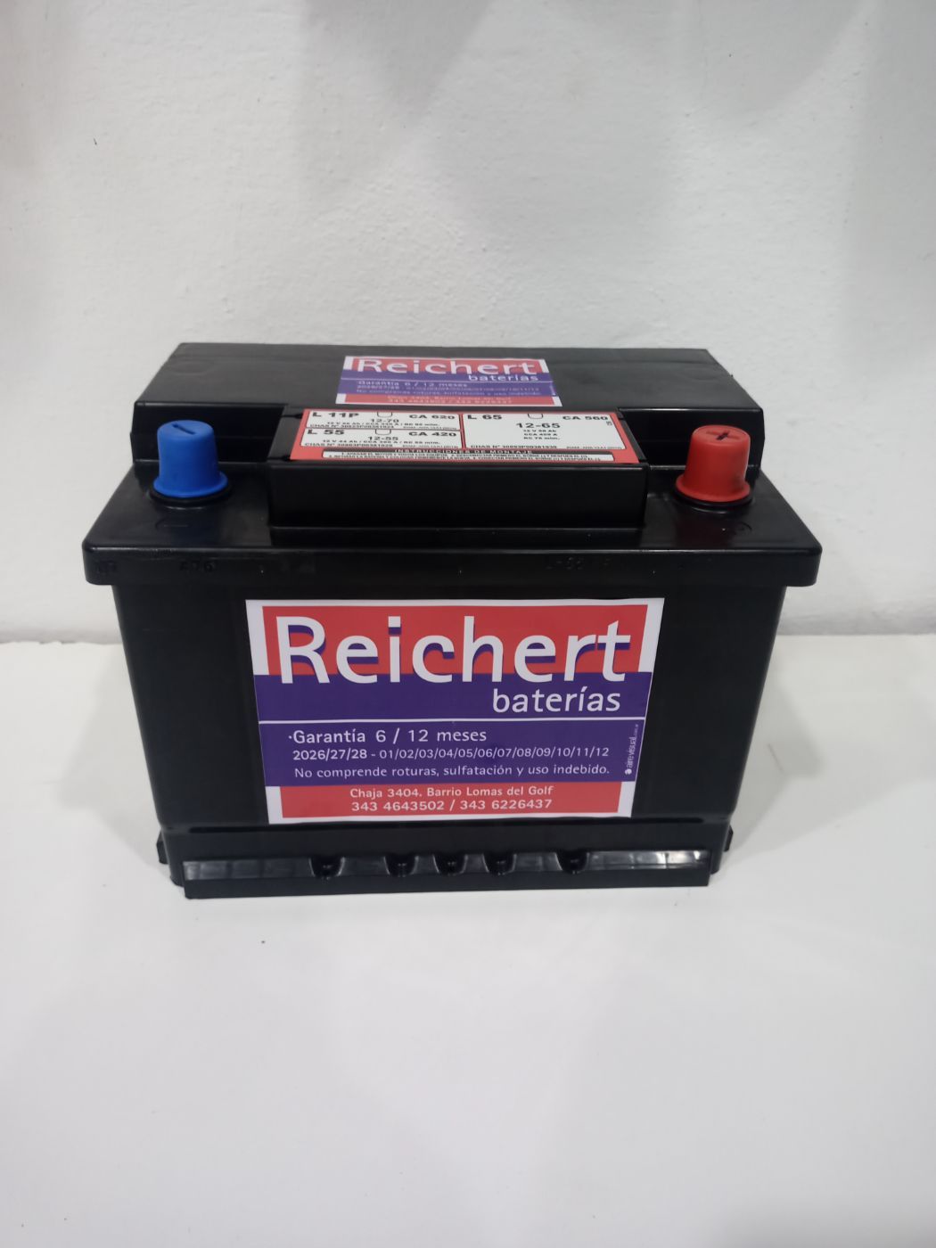 Bateria 12X65ah