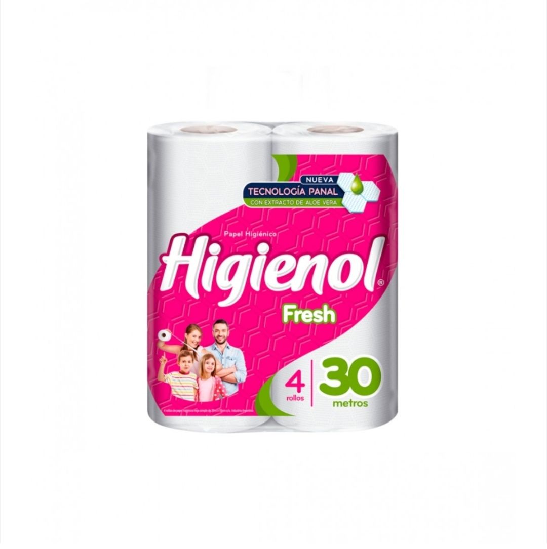 Papel higienico Fresh 4 x 30