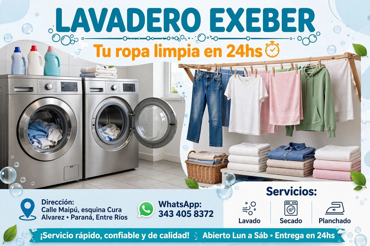 Canasto de ropa lavado, secado,doblado perfumado - foto 3