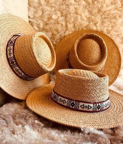 Sombrero de yute