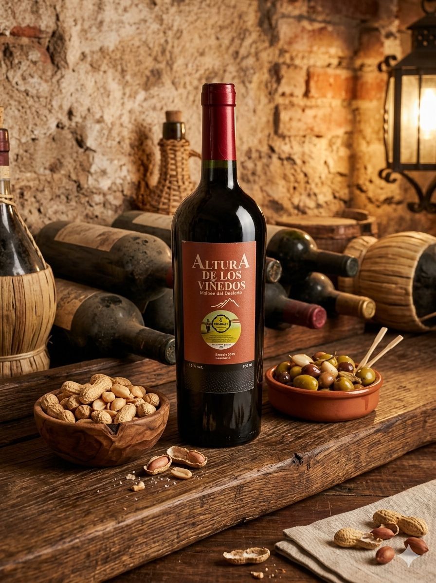 Vino Altura de los viñedos