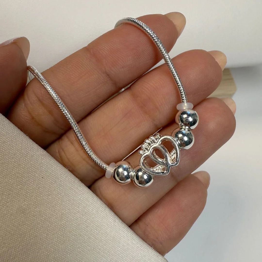 CADENAS DE ACERO BLANCO Y DORADO - foto 4