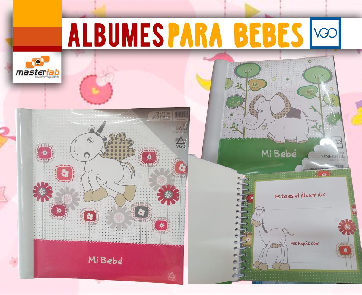 ALBUM FOTOGRAFICO BEBE